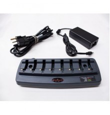Зарядное устройство Honeywell ASSY: 8 Bay Battery Charger With Power Supply and US Power Cord. Charges battery only when removed from Bluetooth Ring Scanner module and 1602g scanner                                                                     