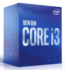 Процессор CPU Intel Core i3-10100 (3.6GHz/6MB/4 cores) LGA1200 BOX, UHD630  350MHz, TDP 65W, max 128Gb DDR4-2666, BX8070110100SRH3N                                                                                                                       