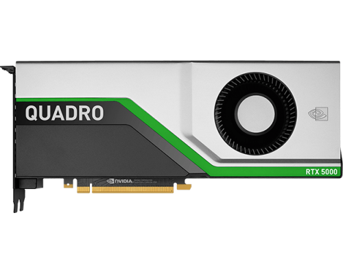 Видеокарта NVIDIA Quadro RTX 5000, 16GB, 4-DP, (Z2 G4 Tower, Z4, Z6, Z8)