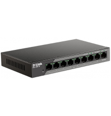 Коммутатор L2 Unmanaged Surveillance Switch with 8 10/100Base-TX ports and 110/100/1000Base-T port(8 PoE ports 802.3af/802.3at (30 W), PoE Budget92 W, up to 250 m power delivery).2K Mac address, 6kV Surge pro                                          