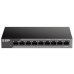 Коммутатор L2 Unmanaged Surveillance Switch with 8 10/100Base-TX ports and 110/100/1000Base-T port(8 PoE ports 802.3af/802.3at (30 W), PoE Budget92 W, up to 250 m power delivery).2K Mac address, 6kV Surge pro