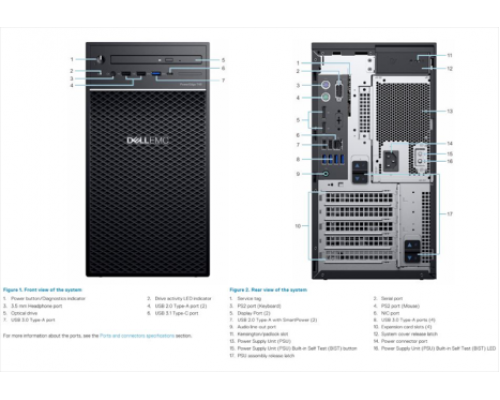 Сервер Dell PowerEdge T40 210-ASHD-01