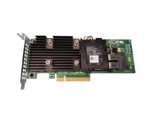 Контроллер DELL Controller PERC H740P RAID 0/1/5/6/10/50/60, 8GB NV Cache, 12Gb/s PCI-E, Full Height/Low Profile For 14G (analog 405-AAMX)