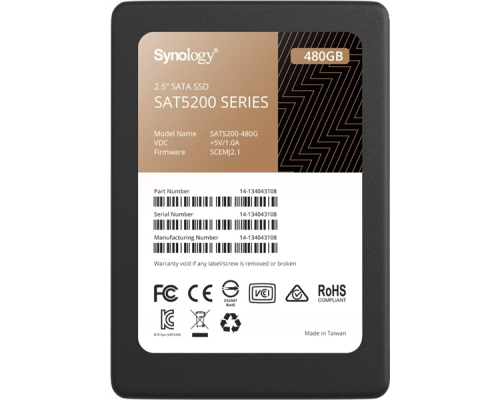 Жесткий диск Synology SSD SAT5200 Series SATA 2,5