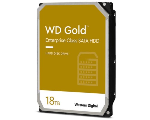 Жесткий диск SATA 18TB 7200RPM 6GB/S 512MB GOLD WD181KRYZ WDC