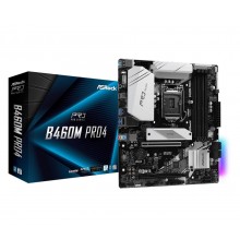 Материнская плата B460 S1200 MATX B460M PRO4 ASROCK                                                                                                                                                                                                       