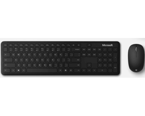 Комплект Microsoft Bluetooth Desktop, Black, матовый черный (арт. QHG-00011)