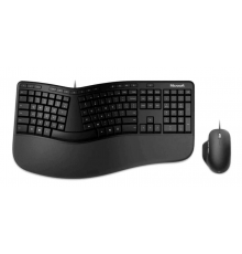 Комплект Microsoft Ergonomic Desktop, USB, черный (арт. RJU-00011)                                                                                                                                                                                        