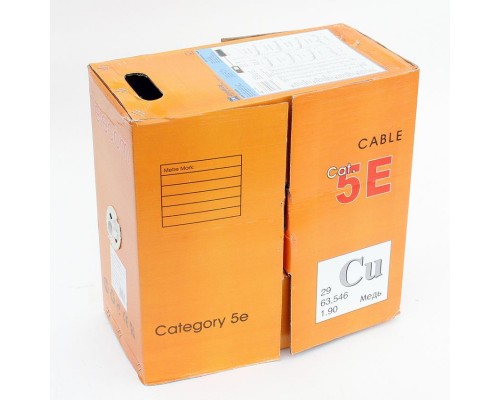 Кабель CAT5E UTP 305M UTP4-TC1000C5EM-CU-IS TELECOM