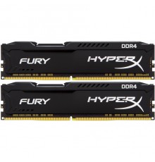 Комплект оперативной памяти Kingston 64GB 3000MHz DDR4 CL16 DIMM (Kit of 2) HyperX FURY Black                                                                                                                                                             