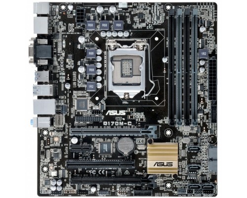 Материнская плата ASUS Q170M-C,  LGA1151,Q170,DDR4,USB3.0,SATA 6G,MB, RTL