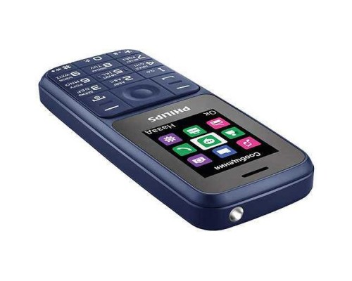 Мобильный телефон Philips E125 Xenium синий моноблок 2Sim 1.77