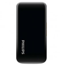 Мобильный телефон Philips E255 Xenium 32Mb черный раскладной 2Sim 2.4