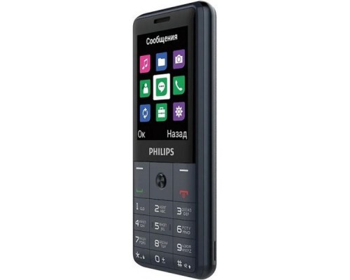 Мобильный телефон Philips E169 Xenium серый моноблок 2Sim 2.4