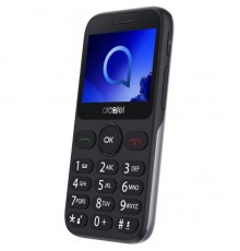 Мобильный телефон Alcatel 2019G серебристый моноблок 1Sim 2.4
