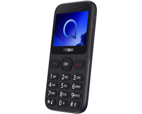 Мобильный телефон Alcatel 2019G серый моноблок 1Sim 2.4