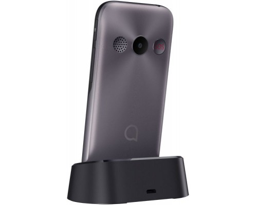 Мобильный телефон Alcatel 2019G серый моноблок 1Sim 2.4