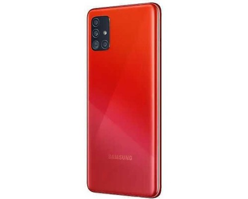 Смартфон Samsung SM-A515F Galaxy A51 128Gb 6Gb красный моноблок 3G 4G 2Sim 6.5