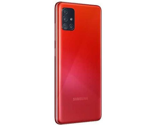 Смартфон Samsung SM-A515F Galaxy A51 128Gb 6Gb красный моноблок 3G 4G 2Sim 6.5