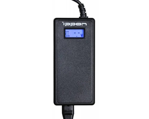 Блок питания Ippon D90U автоматический 90W 15V-19.5V 11-connectors 4.5A 1xUSB 2.1A от бытовой электросети LСD индикатор