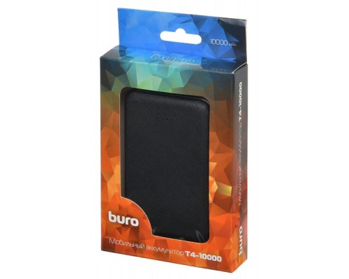 Мобильный аккумулятор Buro T4-10000-B