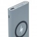 Мобильный аккумулятор Buro HG8000-WCH QC 3.0 Wireless Charge Li-Pol 8000mAh 3A черный 2xUSB материал алюминий беспроводная зарядка