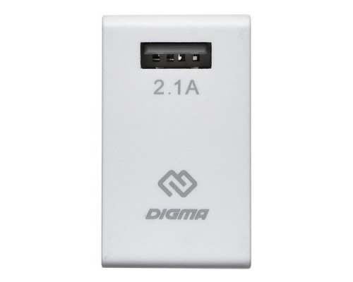 Зарядное устройство Digma DGWC-1U-2.1A-WG 2.1A