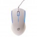 Мышь Oklick 245M белый оптическая (1000dpi) USB (3but)