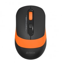 Мышь A4 Fstyler FG10 черный/оранжевый оптическая (2000dpi) беспроводная USB (4but)                                                                                                                                                                        