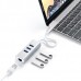 Разветвитель (USB-хаб) Satechi Type-C 2-in-1 USB 3.0 Aluminum 3 Port Hub and Ethernet Port