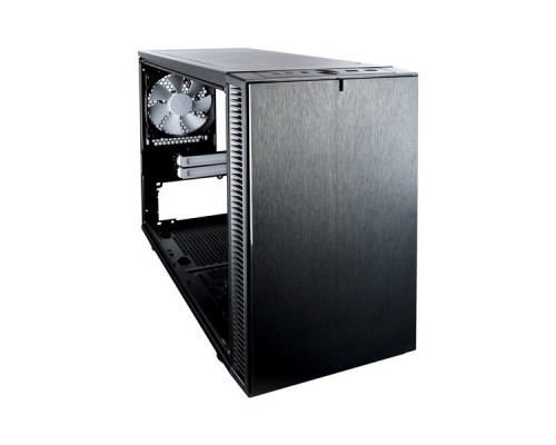 Корпус Fractal Design DEFINE NANO S WINDOW / Mini-ITX, acrylic side window / 1x140mm & 1x120mm fans inc. / FD-CA-DEF-NANO-S-BK-W