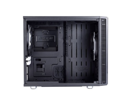 Корпус Fractal Design DEFINE NANO S WINDOW / Mini-ITX, acrylic side window / 1x140mm & 1x120mm fans inc. / FD-CA-DEF-NANO-S-BK-W