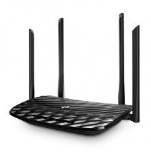 TP-Link Беспроводный маршрутизатор Archer A6, Dual Band, (867Мбит/с на 5 ГГц + 450Мбит/с на 2,4 ГГц)  4 порта 1000 Мбит/с, 4  антенны                                                                                                                     