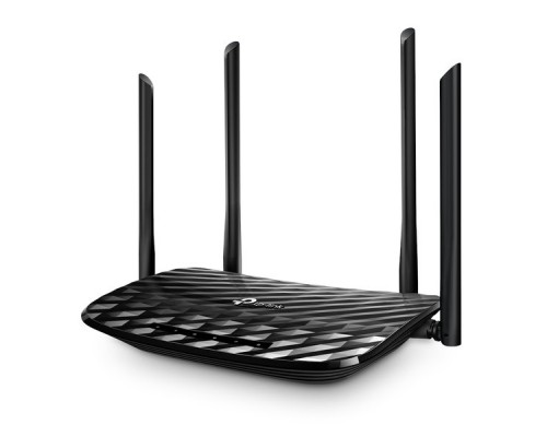 TP-Link Беспроводный маршрутизатор Archer A6, Dual Band, (867Мбит/с на 5 ГГц + 450Мбит/с на 2,4 ГГц)  4 порта 1000 Мбит/с, 4  антенны