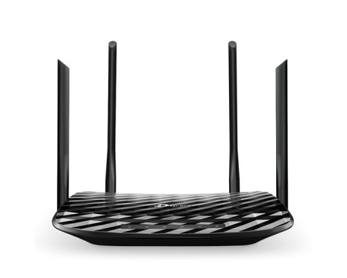 TP-Link Беспроводный маршрутизатор Archer A6, Dual Band, (867Мбит/с на 5 ГГц + 450Мбит/с на 2,4 ГГц)  4 порта 1000 Мбит/с, 4  антенны