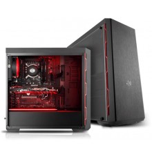 Корпус COOLER MASTER MasterBox MB600L MidiTower ATX MicroATX MiniITX Цвет Красный MCB-B600L-KANN-S00                                                                                                                                                      