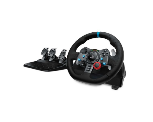 Игровой руль спортивный Logitech G29 Driving Force PC/PS, черный [941-000112]