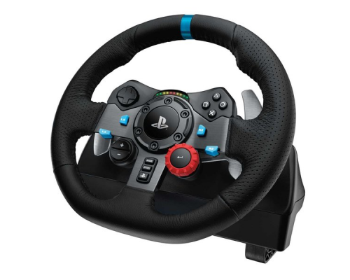 Игровой руль спортивный Logitech G29 Driving Force PC/PS, черный [941-000112]