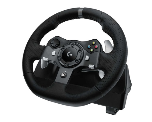 Контроллер игровой Logitech G920 Driving Force (руль и педали для XBox One и ПК)