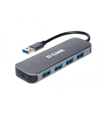 Разветвитель USB-портов, концентратор D-Link DUB-1341/C1A, 4-port USB 3.0 Hub.4 downstream USB type A (female) ports, 1 upstream USB type A (male), support Mac OS, Windows XP/Vista/7/8, Linux, support USB 1.1/2.0/3.0                                  