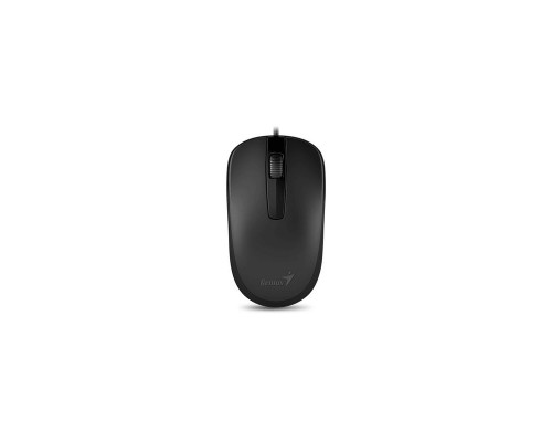 Мышь Genius Mouse DX-120, Optical, USB, 1000dpi, Black, подходит под обе руки [31010010400/31010105100]