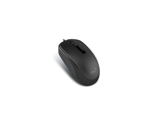 Мышь Genius Mouse DX-120, Optical, USB, 1000dpi, Black, подходит под обе руки [31010010400/31010105100]