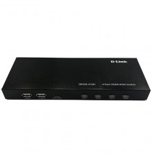 Переключатель 4-портовый KVM с портами HDMI и USB D-Link DKVM-410H/A1A                                                                                                                                                                                    