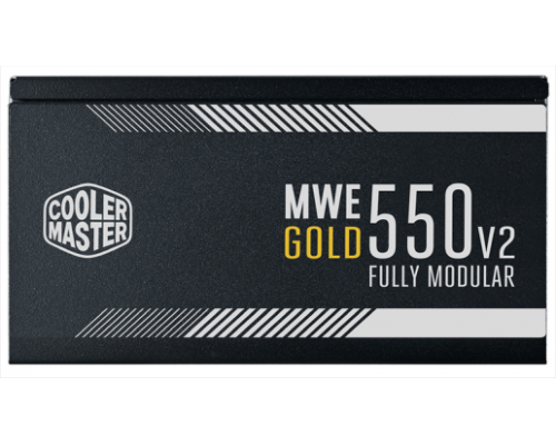 Блок питания Cooler Master MWE Gold 550 V2, 550W, ATX, 120mm, Fully Modular, APFC, 80+ Gold