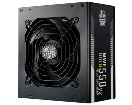 Блок питания Cooler Master MWE Gold 550 V2, 550W, ATX, 120mm, Fully Modular, APFC, 80+ Gold