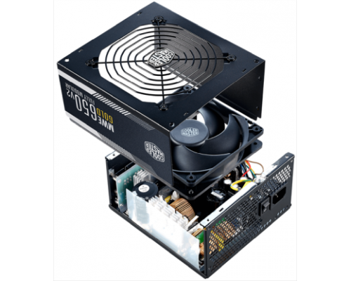 Блок питания Cooler Master MWE Gold 650 V2, 650W, ATX, 120mm, Fully Modular, APFC, 80+ Gold