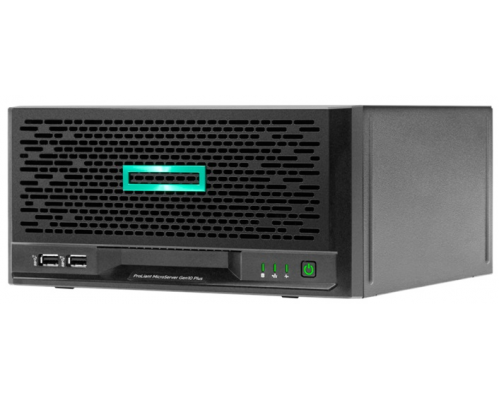 Сервер ProLiant MicroServer Gen10 Plus E-2224 NHP UMTower/Xeon4C 3.4GHz(8MB)/1x16GbU2D_2666/S100i(ZM/RAID 0/1/10/5)/noHDD(4)LFF/1xPCI3.0/noDVD/iLO(no port)/4x1GbEth/PS180W(NHP)