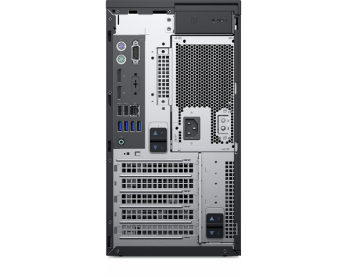 Сервер Dell PowerEdge T40 Tower/ E-2224G 3.5GHz(8Mb)/1x16GbU2D(2666)/ On-board SATA RAID/ 2x2Tb SATA Entry 7.2k LFF/ UpTo3LFF cable HDD(need 575-BBWY)/ DVDRW/1xGE/PS290W/ 1YBWNBD/ без ГТД