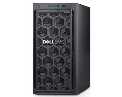 Сервер DELL PowerEdge T140 4LFF Cabled / 1xE-2224/ 1x16GB UDIMM/ S140 Only SATA RAID / 1x2TB SATA 7.2k/ 2xGE/ 365W/ iDRAC Express/ 3YBWNBD/ DVD-RW