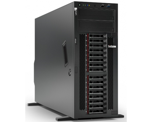 Сервер Lenovo TCH ThinkSystem ST550 Tower 4U,Xeon 4208 8C(2.1GHz/11MB/85W),1x16GB/2933/2R/RDIMM,noHDD SFF(upto 8/20),SR930-8i(2GB Flash),2xGbE,1x750W(upto 2),1xp/c,XCCEnterprise